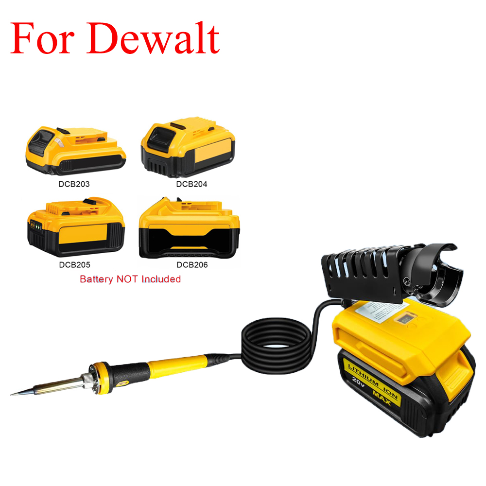 Power Tools Dewalt - 휴대용 납땜인두 키트, 디월트 20V 배터리