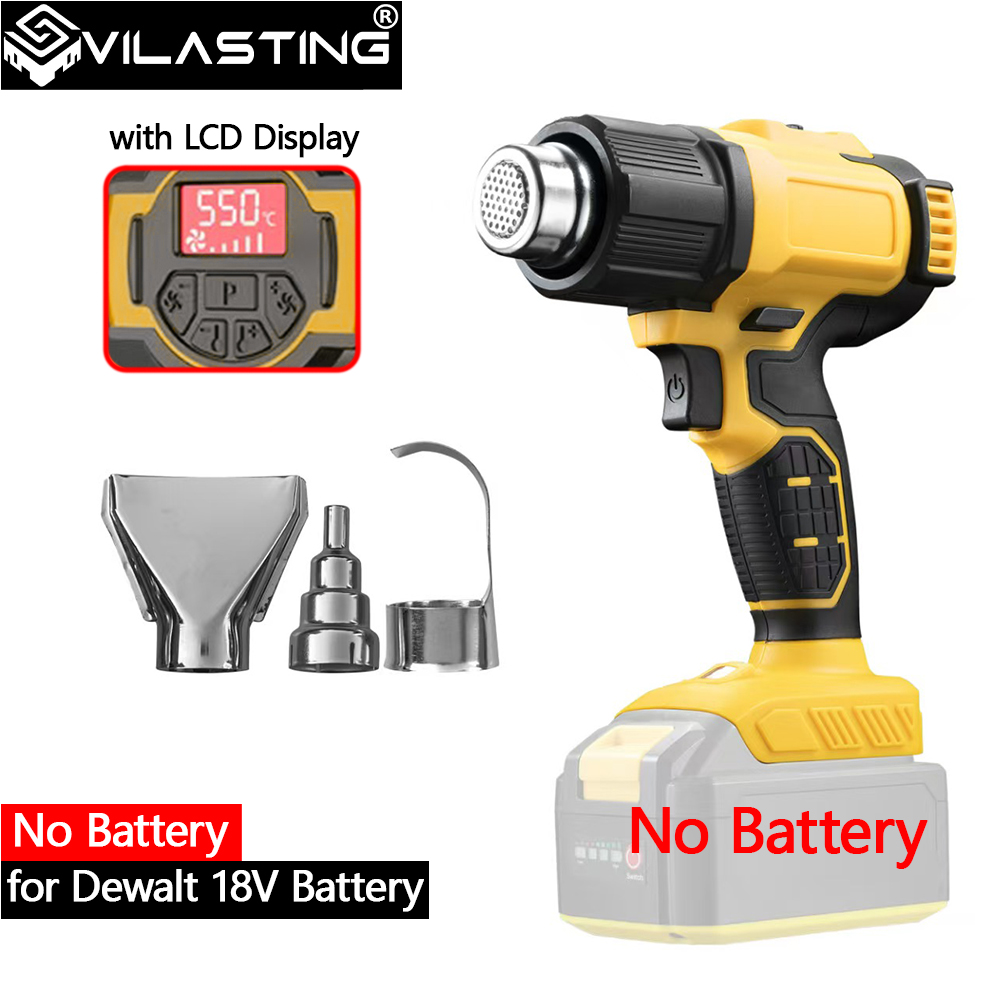Heat Gun Variable - VILASTING 열풍기 550 ℃ 디월트 18V