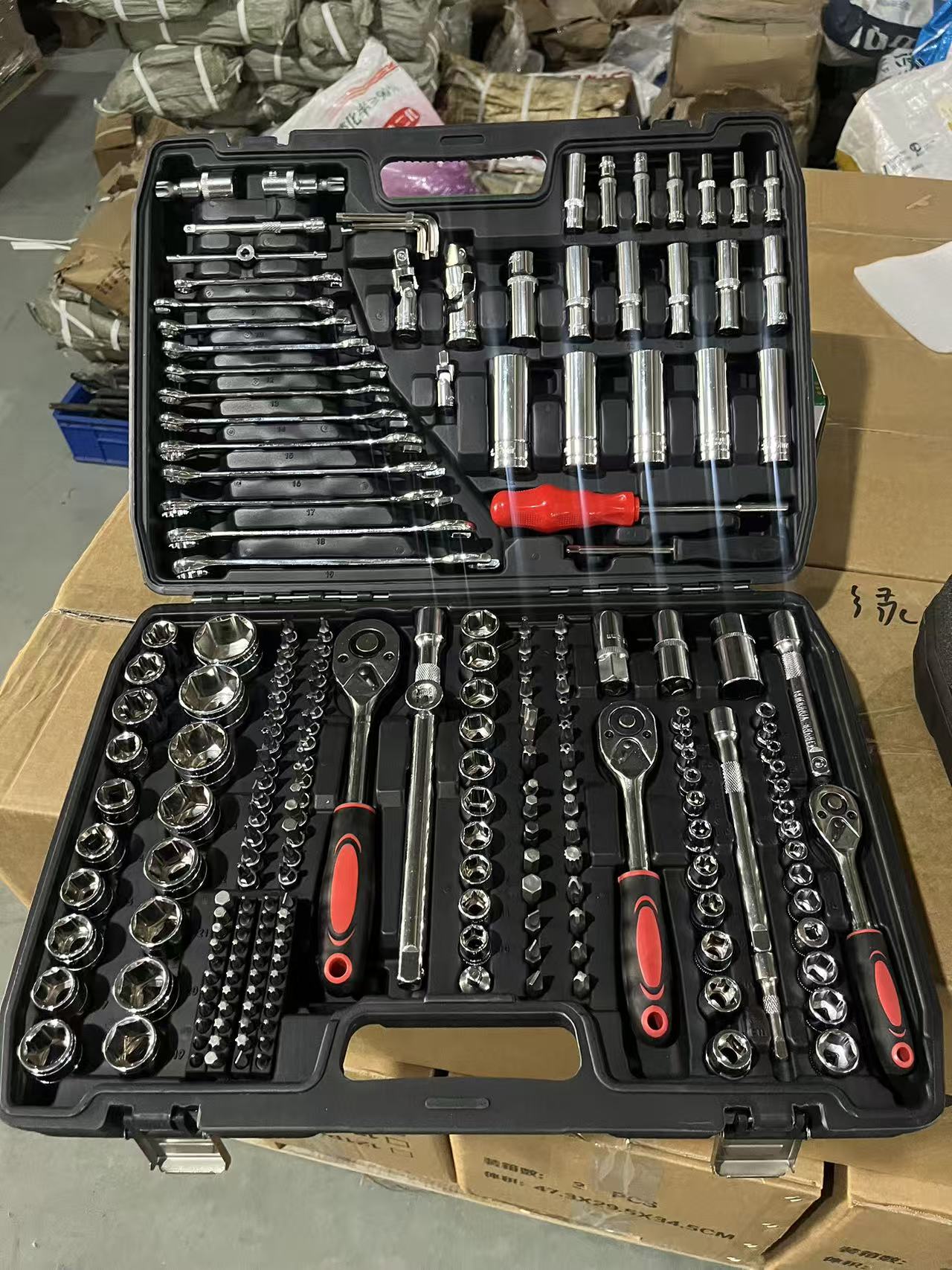 Power Tools Kits - 216피스 DIY 자동차 수리 공구 세트,