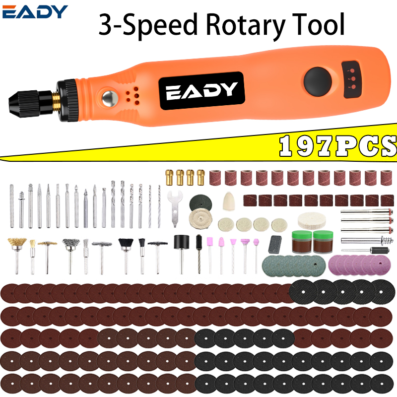 Power Tools Kits - USB 무선 로터리 공구 키트 –
