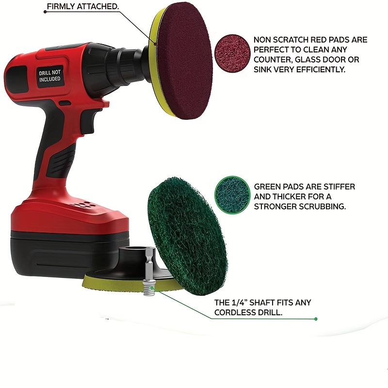 자동차 전동 드릴 브러시 키트 전동 청소 브러시 도구  - Power Tools Kits 리뷰 및 가격