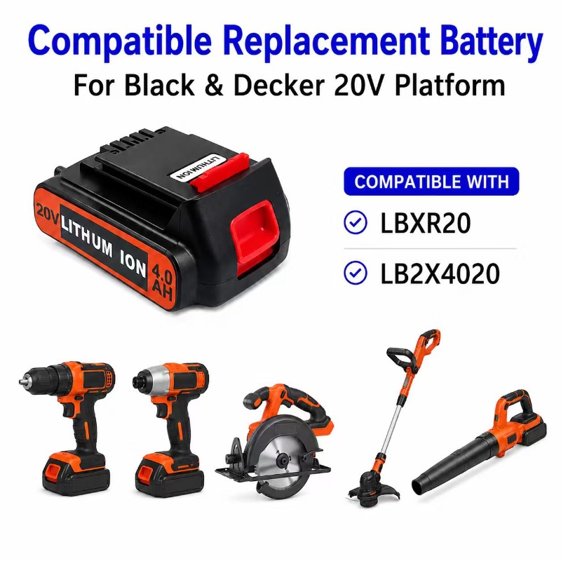 3/4/6/8Ah 장시간 사용 가능한 BL2018 리튬 - Black+Decker Tool Cordless 리뷰 및 가격