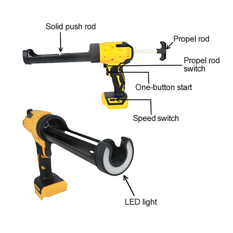 디월트 배터리용 전동 코킹건 21V 시멘트 6단계 속도 - Power Tools Dewalt 리뷰 및 가격