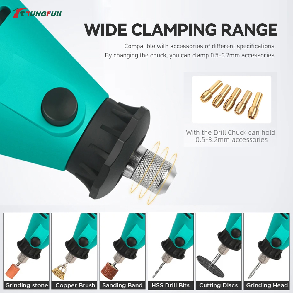 TUNGFULL 미니 전기 그라인더 세트, 조각 펜 네 - Power Tools Kits 리뷰 및 가격