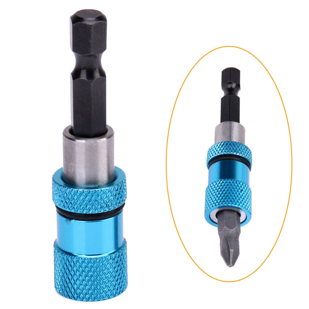 2x 60mm 자석 확장 드릴 비트 홀더 1/4인치 헥 - Power Tools You Must Have 리뷰 및 가격