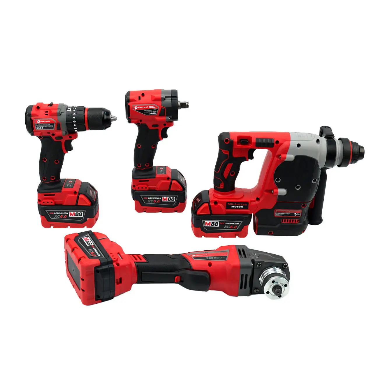 노란색 18V 26MM 임팩트 스크루드라이버 무선 드릴 - Power Tools Yellow Color 리뷰 및 가격