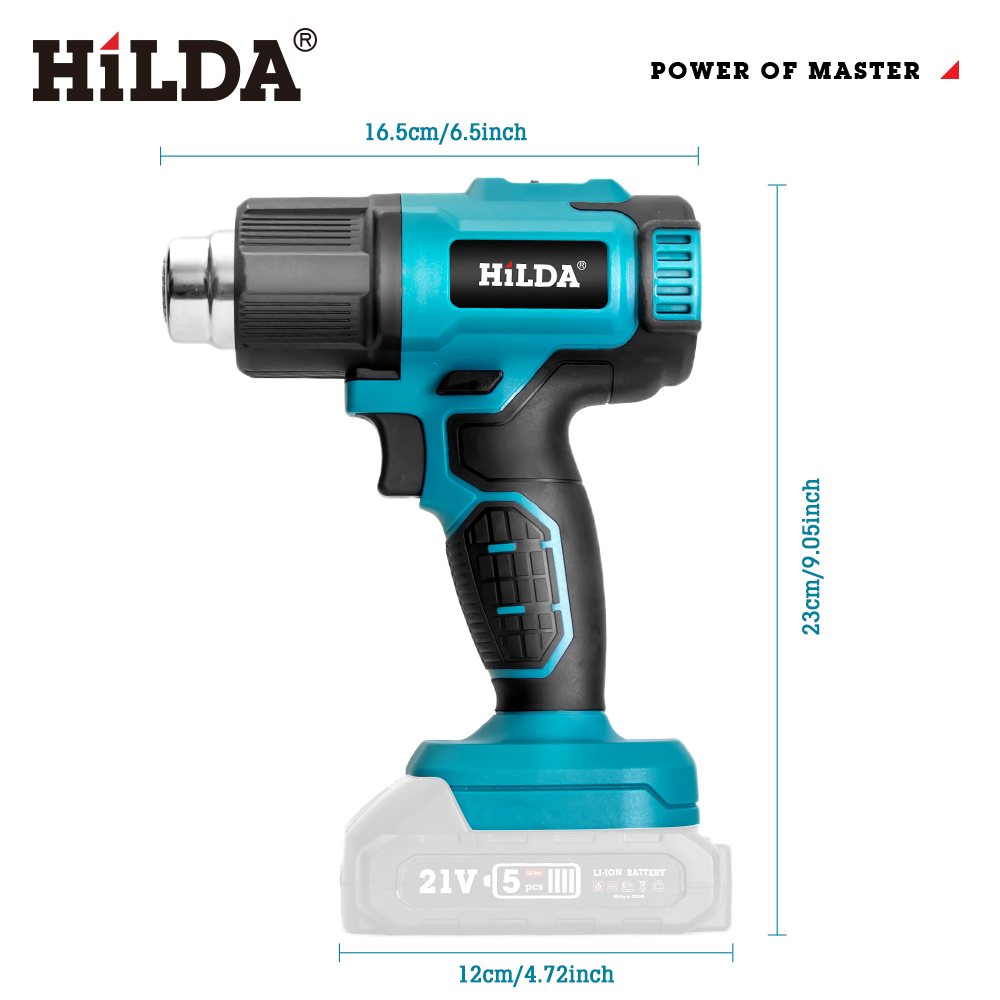 HILDA 핸드헬드 열풍기, 온도 조절 가능/비조절 가 - Heat Gun Variable 리뷰 및 가격