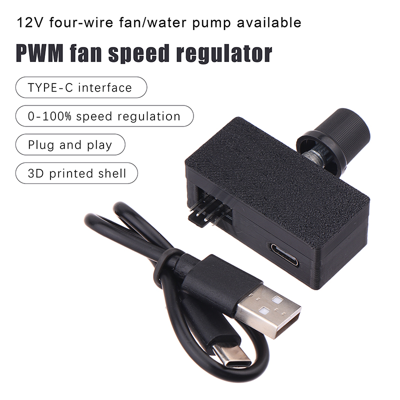 DC12V PWM 4핀 팬 속도 컨트롤러 타입-C US - Power Tools Types 리뷰 및 가격