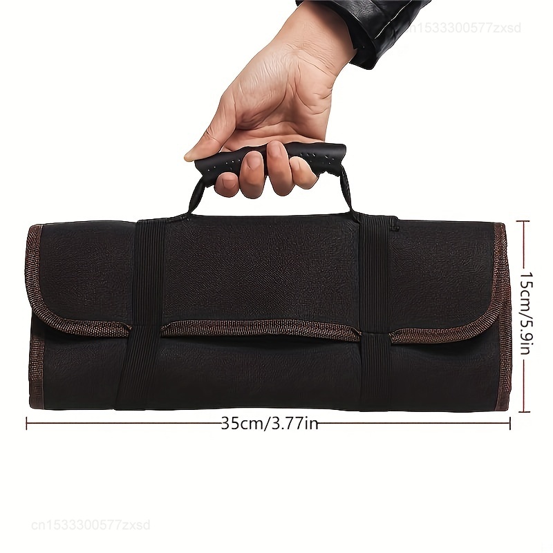 옥스포드 캔버스 접이식 렌치 롤 보관 도구 가방, 방수 - Bag Power Tools 리뷰 및 가격