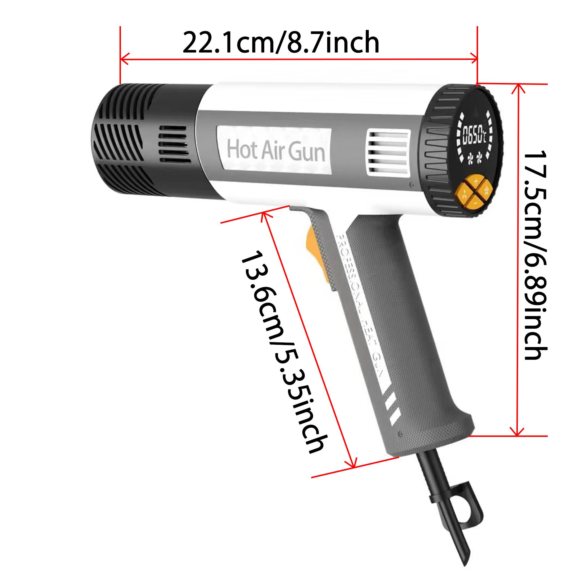 히트건 60 ℃ - 650 ℃   빠른 가열 중형 열풍 - Heat Gun Variable 리뷰 및 가격