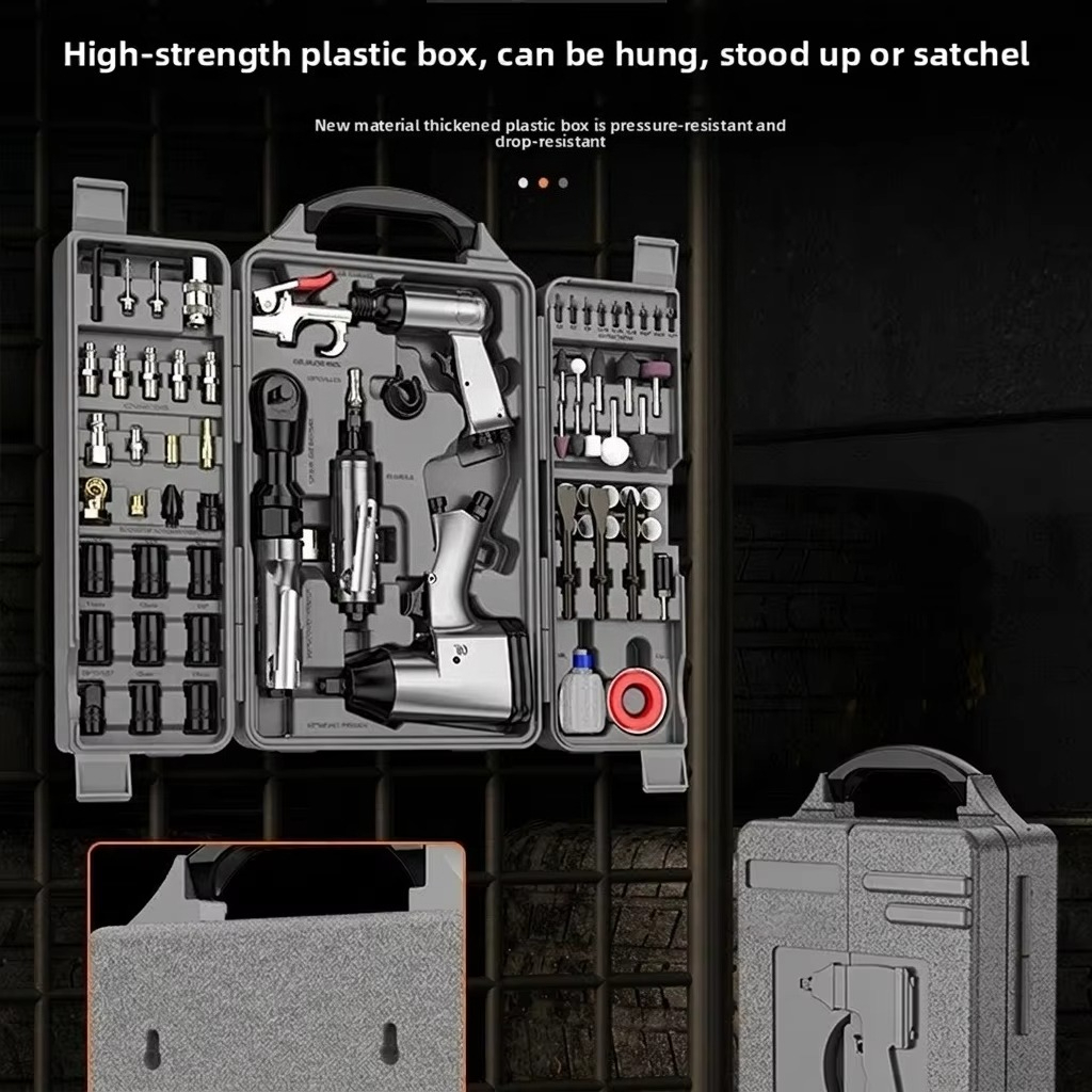 71피스 고성능 공압 공구 세트, 다기능 고출력 에어  - Power Tools Kits 리뷰 및 가격